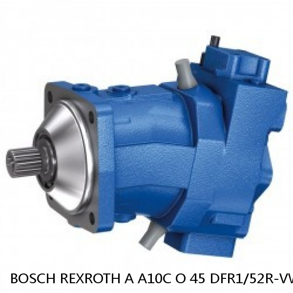 A A10C O 45 DFR1/52R-VWC12H502D-S1818 BOSCH REXROTH A10CO Piston Pump #1 image