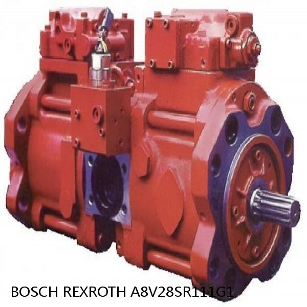 A8V28SR111G1 BOSCH REXROTH A8V AXIAL PISTON VARIABLE DOUBLE PUMP #1 image