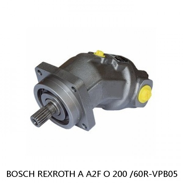 A A2F O 200 /60R-VPB05 BOSCH REXROTH A2FO Fixed Displacement Pumps #1 image