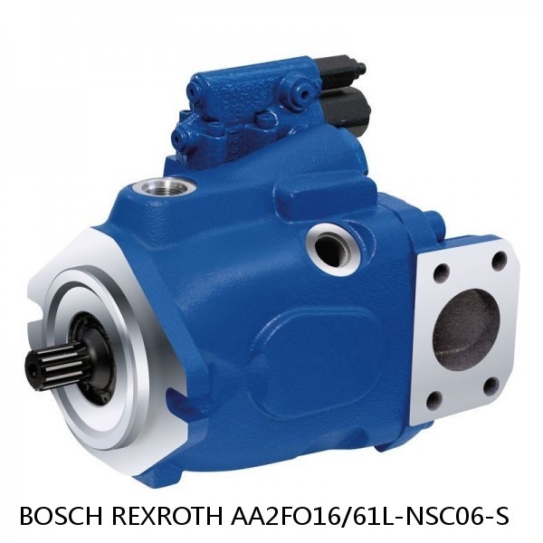 AA2FO16/61L-NSC06-S BOSCH REXROTH A2FO Fixed Displacement Pumps #1 image