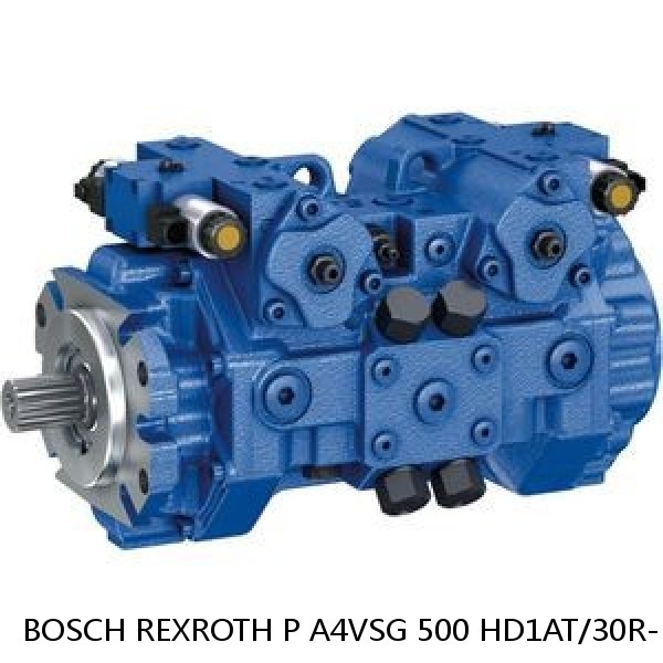 P A4VSG 500 HD1AT/30R-PPH10K240N-SO829 BOSCH REXROTH A4VSG Axial Piston Variable Pump #1 image