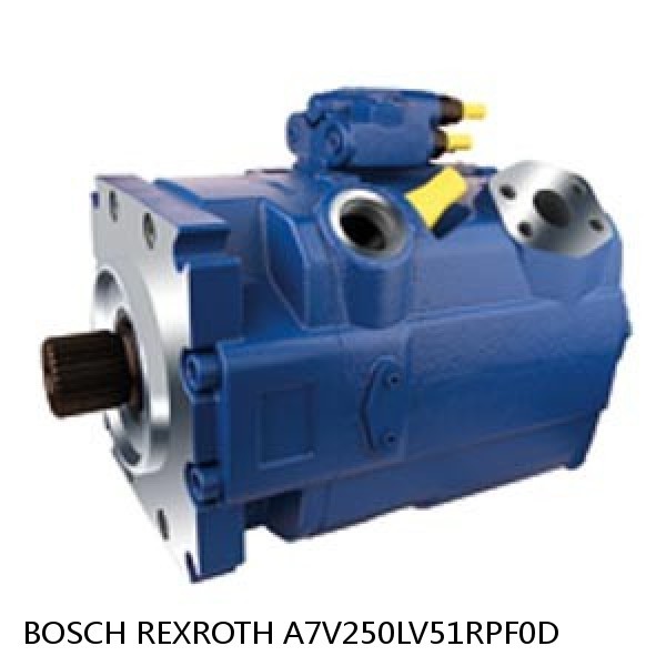 A7V250LV51RPF0D BOSCH REXROTH A7V HYDRAULIC PISTON PUMP #1 image