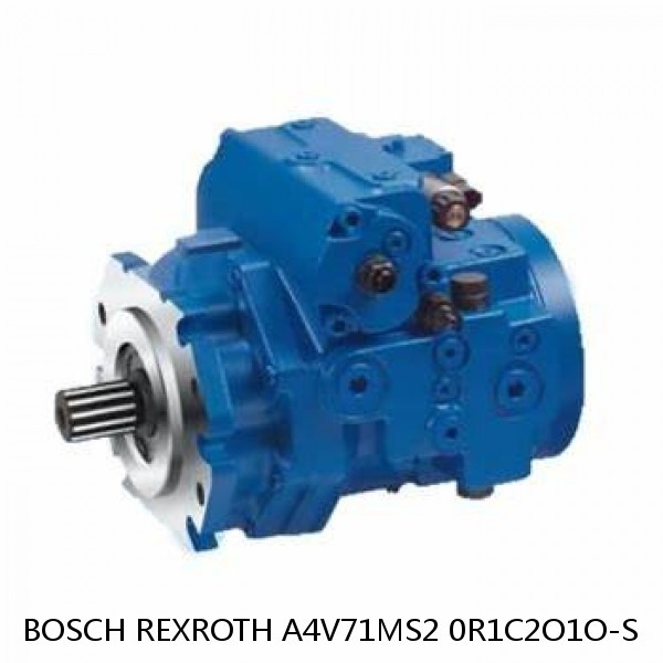 A4V71MS2 0R1C2O1O-S BOSCH REXROTH A4V Variable Pumps #1 image