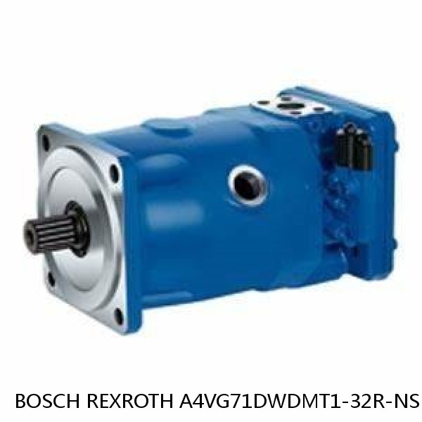 A4VG71DWDMT1-32R-NSF02F011D-S BOSCH REXROTH A4VG Variable Displacement Pumps #1 image