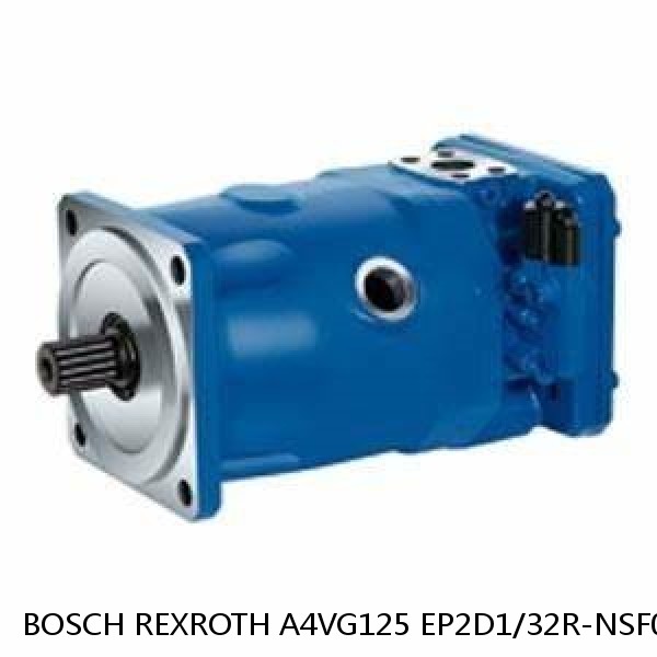 A4VG125 EP2D1/32R-NSF02F021DP BOSCH REXROTH A4VG Variable Displacement Pumps #1 image