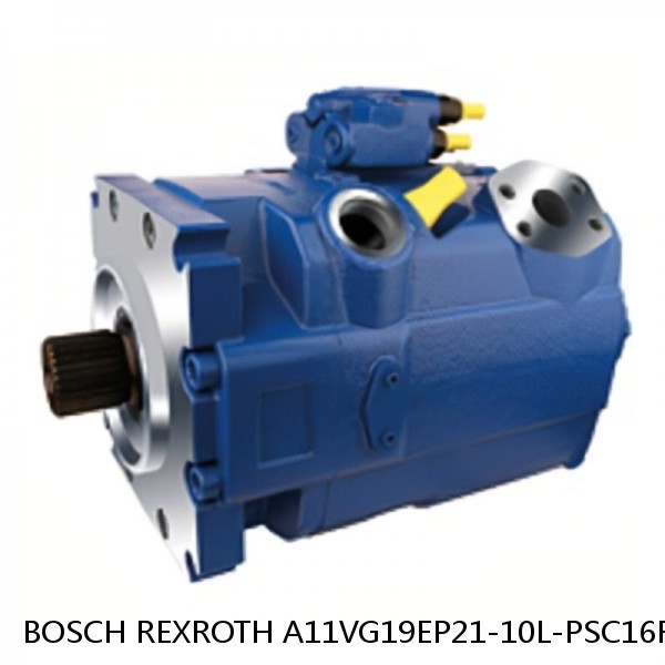 A11VG19EP21-10L-PSC16F021SW BOSCH REXROTH A11VG Hydraulic Pumps #1 image