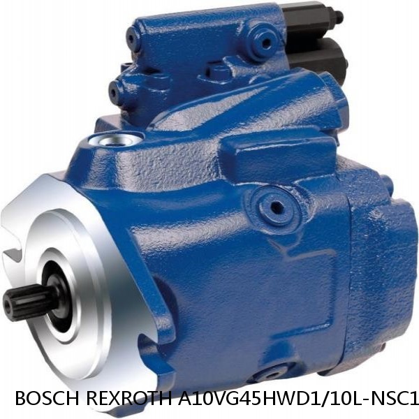 A10VG45HWD1/10L-NSC10F016S BOSCH REXROTH A10VG Axial piston variable pump #1 image