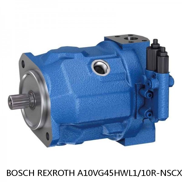 A10VG45HWL1/10R-NSCXXK013E-S BOSCH REXROTH A10VG Axial piston variable pump #1 image